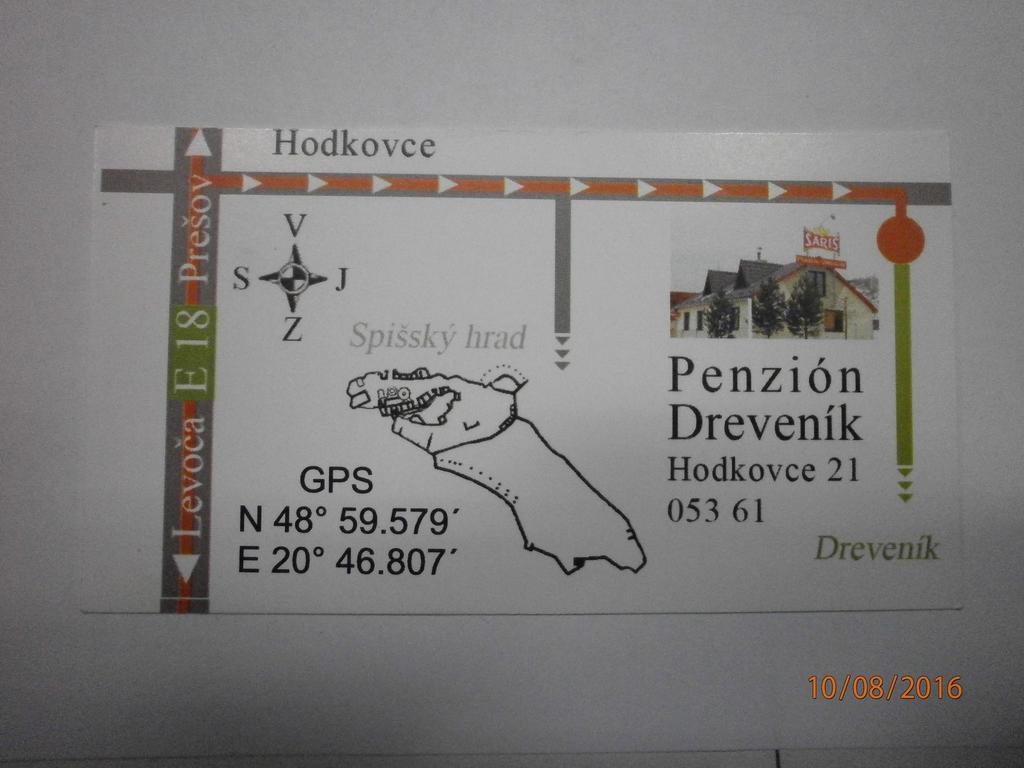 ホテル Penzion Drevenik Spišské Podhradie エクステリア 写真